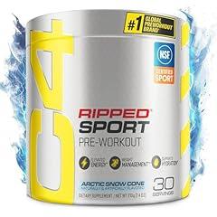 C4 Ripped Sport Pre Workout Powder