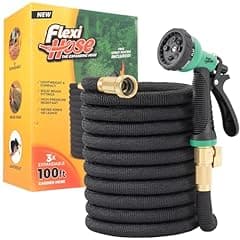 Flexi Hose Expandable Garden Hose with Brass Fittings