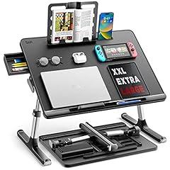 SAIJI X-Large Adjustable Laptop Bed Tray Desk