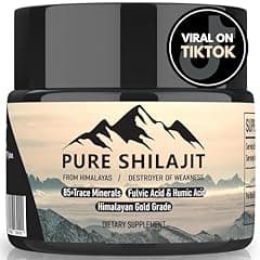 Pure Shilajit Himalayan Resin Organic Supplement