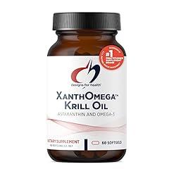 Designs for Health XanthOmega Krill Oil Supplement