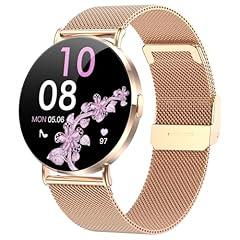 MYHOYI Ultra-Slim Women's Smart Watch Gold