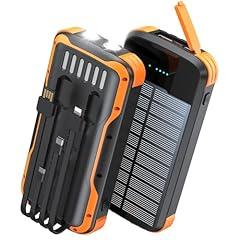 SOXONO Solar Charger Power Bank 40000mAh