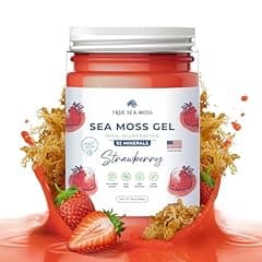 TrueSeaMoss Wildcrafted Irish Sea Moss Gel - Strawberry