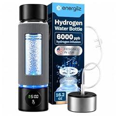Energilz Hydrogen Water Generator Bottle (Black)