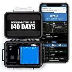 Lightning GPS GL300 Vehicle Tracker with Magnetic Case & Battery