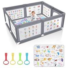 Voovc Premium Baby Playpen with Mat