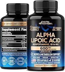 Alpha Lipoic Acid 600mg Supplement