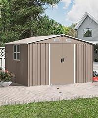 ASJMR Outdoor Metal Storage Shed