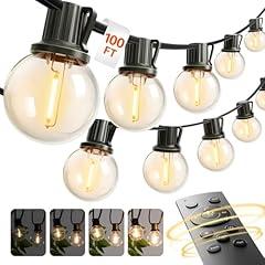 Addlon 100FT Outdoor String Lights G40