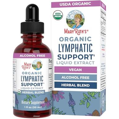 Lymphatic drainage supplements