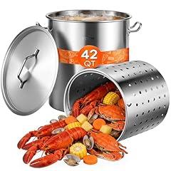 VEVOR 42 Quart Stainless Steel Stockpot