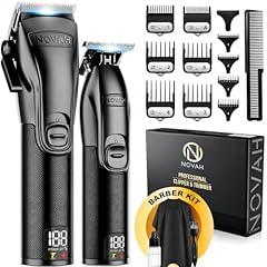 NOVAH Grooming Professional Hair Clippers and Trimmer Set