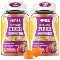 NEVISS Fiber Gummies for Digestive Health