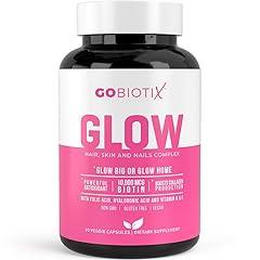 Glow Vitamins Hair Skin and Nails Multivitamin Supplement