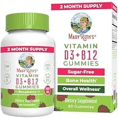 MaryRuth Organics Vitamin D3 + B12 Gummies