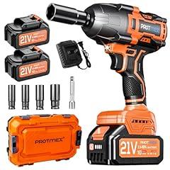 Protmex 1200N.m Cordless Impact Wrench