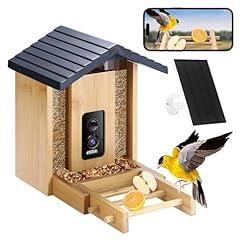Akasumer Solar Bird Feeder with Camera