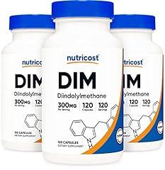 Nutricost DIM 300mg with BioPerine (3 Bottles)