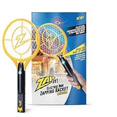 ZAP IT! Rechargeable Bug Zapper Racket