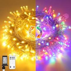 JMEXSUSS 200 LED Christmas String Lights