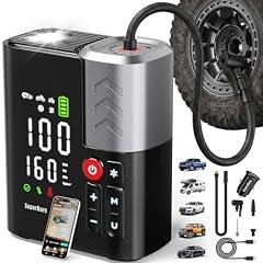 SuperBars Tire Inflator Air Compressor 160PSI