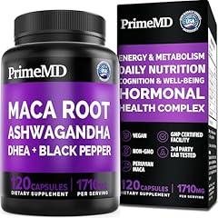 PrimeMD Organic Maca Root & Ashwagandha Supplement