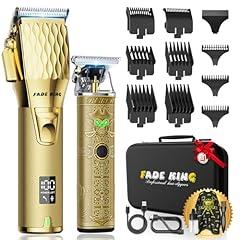 FADEKING Professional Cordless Hair Clippers and Trimmer Set