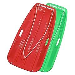 Slippery Racer Downhill Sprinter Kids Sled 2 Pack