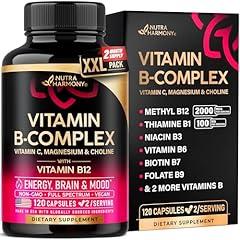 NutraHarmony Vitamin B Complex Supplement