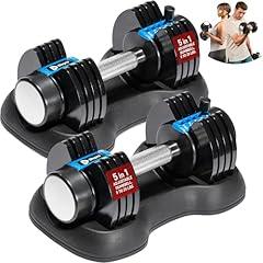 LifePro Adjustable Dumbbells 6-in-1 Set
