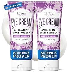 LilyAna Naturals Eye Cream, Anti Aging, 2-Pack