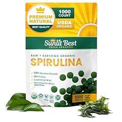 Sunlit Best Organic Spirulina Superfood Tablets