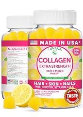 Lunakai Collagen Gummies - 200mg Hydrolyzed Collagen Supplements