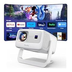 Goiaey Smart 4K Projector with WiFi and Bluetooth