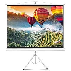 Pyle 72" Portable Projector Screen with Tripod