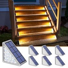 NIORSUN Solar Step Lights, Pack of 6