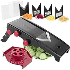 Mueller Austria Mandoline Slicer, Adjustable Vegetable Chopper