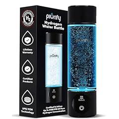 PIURIFY Hydrogen Water Bottle Black