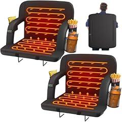 HOPERAN Heated Stadium Seats with Back Support