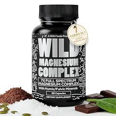 Wild Foods Magnesium Complex Supplement - 500mg 90 Count