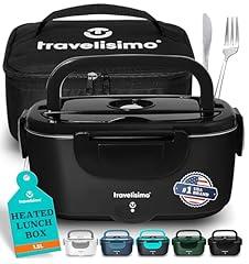 Travelisimo Electric Lunch Box 80W Heated 1.5L