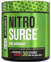 Jacked Factory Nitrosurge Pre Workout - Cherry Limeade
