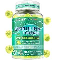 NEVISS Organic Spirulina & Chlorella Gummies