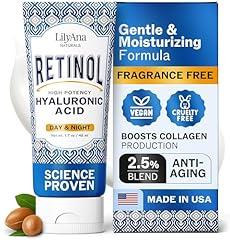 LilyAna Naturals Retinol Cream Anti Aging Moisturizer 1.7oz