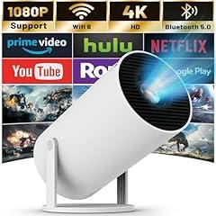 Maypug Mini Projector with WiFi 6 and Bluetooth