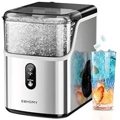 EUHOMY Nugget Ice Maker, 35lbs/24H, Self-Cleaning