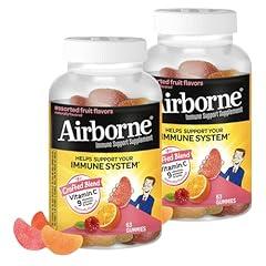 Airborne Vitamin C Gummies Assorted Fruit Flavor