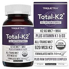 Total K2 Vitamin K2 MK7 MK4 Plus K1 D3