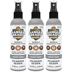 Ranger Ready Picaridin Insect Repellent - 5 Fl Oz, 3 Pack